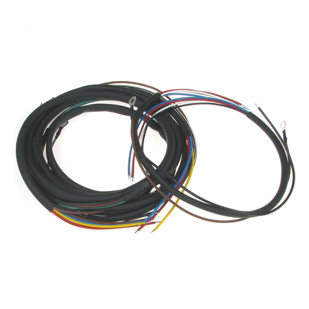 Cable harness for NSU Max Supermax Standard Lux (with colored circuit diagram)