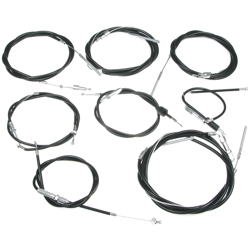 Bowden cable set Bowden cables suitable for Simson Duo 4/2 (8 pieces)