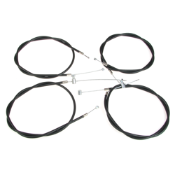Bowden Cable Kit for DKW RT250H (4-piece) Black