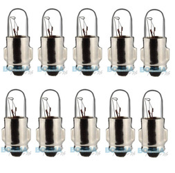 10x BA7s 24V 1.2W round bulbs for motorcycle indicators