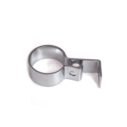 Clamp with bracket for manifold 40mm suitable for EMW R35, BMW R35 - chrome-plated