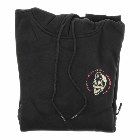 Motorcycle Biker Hoodie "Tradition Will Never Die" - Black XXXL