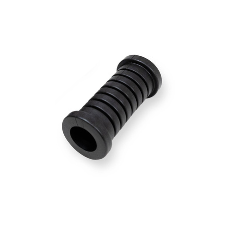Footpeg Rubber, New Grip for MZ TS/ETZ - Black (Replacement)