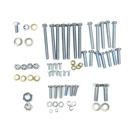 Motor screw set 66-piece motor screws galvanized for Simson SR1 SR2 E KR50