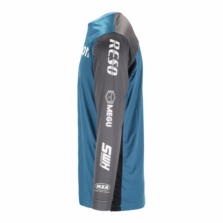 SIMSON Motocross Shirt, Blue, Size XXXL