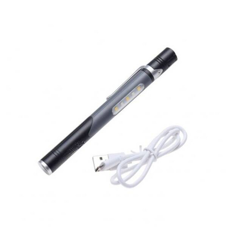 Head torch LED head torch (with red warning light) 18000 lumens USB rechargeable