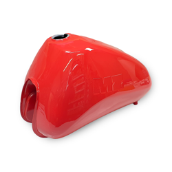 Shiny red tank for MZ ETZ 251 301 and 125 150 - (read description) 2nd choice
