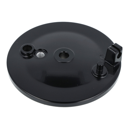 Bremsschild hinten schwarz für SIMSON S50 SR50 SR80 mit Bremskontaktloch