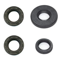 Set of black motor shaft seal for Simson SR1 SR2 SR2E KR50 - 4 pieces