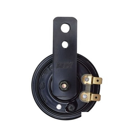 Hupe 12V ø70 für Simson S51 S70 SR50 Herkules Kreidler schwarz/silber