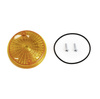 Rear cap for indicators (4 pieces) for Simson S50 S51 MZ TS ETZ - orange