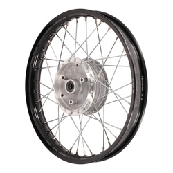 Spoked Wheel for SIMSON DUO, KR51/1, KR51/2, S50-S83, SR4 – Black Alloy Rim