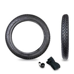 Hercules MK1/2/3 Moped Tire Set 2.75x17 Street 4PR 45N F-873