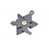 Mini Tool Keychain 5W1 for Motorcycles - Stainless Steel, Multifunctional