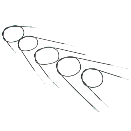 Bowden Cable Kit for Hercules Prima GT/GX - Throttle, Brake, Clutch, Gear