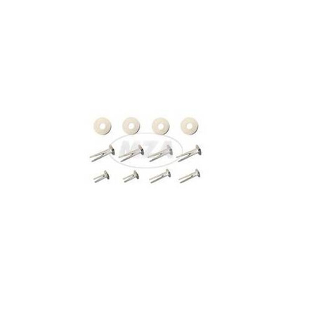 6x rivets made of steel 4x18 for clutch sprocket clutch basket for MZ ES TS ETZ