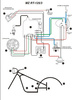 Motorcycle Wiring Loom for MZ RT125/2 RT125/3 + Color Diagram