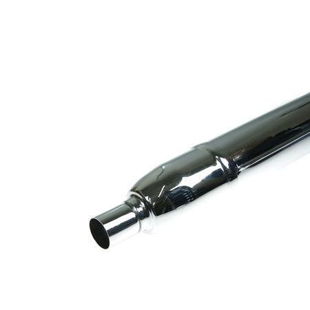 Tłumik wydechu z zaciskiem do Jawa 50 Pionyr Typ 05 20 21 - chromowany