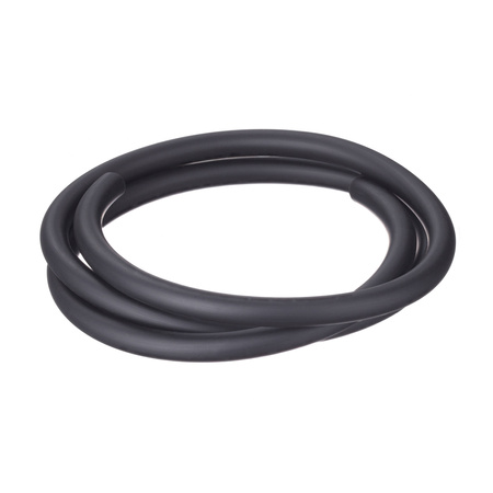 Fuel hose, black ø6x10mm for moped, motorcycle - 1 meter