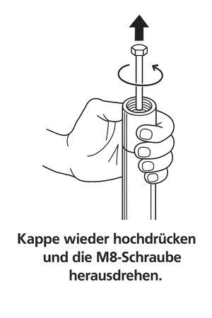 Telegabelholme mit hydraulischer für Simson S50 S51 -2. Gen verbessert - schwarz
