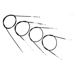 Bowden cable kit (4-piece) for Puch Maxi S/N - control cables