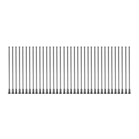 MZ RT125/3 160mm Stainless Steel Spoke Set + Nipples (Full Hub)