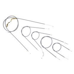 Zestaw cięgien Bowdena do NSU Quickly F23, S2-23 3-speed - szary