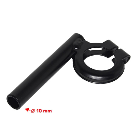 Front Indicator Bracket 10mm Black for Simson S50/S51/S70, MZ ETZ