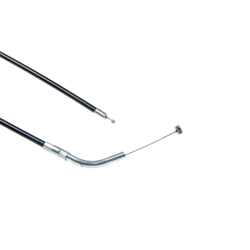 Kabel przepustnicy dla NSU Quickly N,S (F.nr od 482755), (od F.Nie. 651959 3-biegowy) - czarny