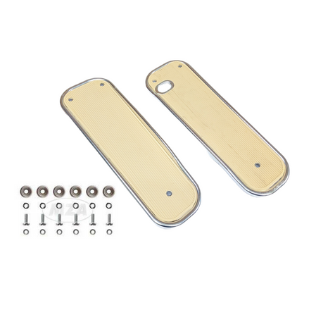 Simson Schwalbe Footboards + Mounting Kit for KR51/1 KR51/2 - Beige