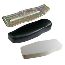 Waterproof 3-piece Seat for Simson KR51/2 Schwalbe - Black Smooth