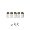 5x Bowden Cable End Caps Ø5.5mm for Moped & Motorcycle