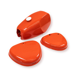 Simson S50/S51 Buffalo Fuel Tank Set – 2nd Choice, Red (see description)