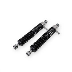 Pair of 360mm Shock Absorbers for Simson S50/S51/S70 Enduro - Black