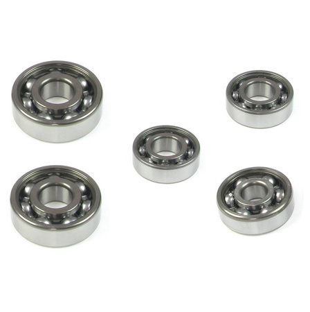 FAG 5-piece Engine Ball Bearing Kit for Jawa 50 (Types 20/21/23) Mustang