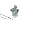 Carb + Throttle Cable (Gray) for Simson SR1 - New, Top Quality