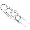 Bowden Cable Kit for MZ RT125/3 — 4-piece Grey, Complete Set