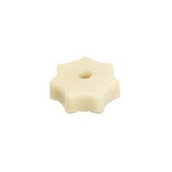 Beige star knob nut for Simson KR51 Schwalbe SR4-2/3/4 SR50 SR80