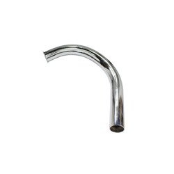 Chrome Right Exhaust Header Ø40mm for CZ 350