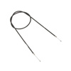 Black Throttle/Bowden Cable for EMW R35 Motorcycle