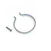 Galvanized fork boot clamps Ø42-46mm with screw