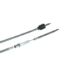 Bowden cable set: brake cable, clutch cable, throttle cable, starter cable for Simson SR4-2 - gray