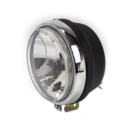 Flat H4 12V Clear Headlight Set for Simson S50/S51 - 10pc