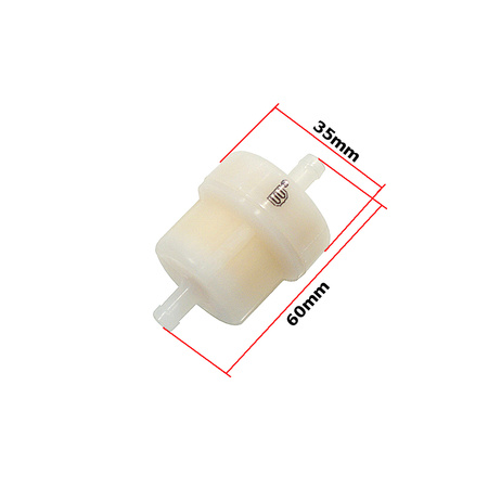 7mm Plastic Fuel Filter for Moped, Mokick, Simson, MZ