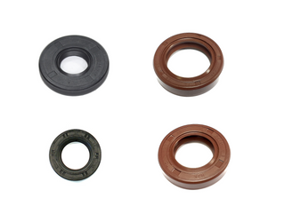 Engine Oil Seal Set (black) Simmerring for MZ ES125/150 - 4pc