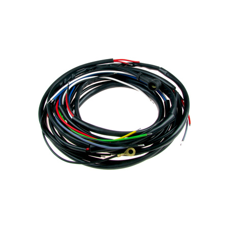 Wiring harness for SIMSON AWO 425 Sport with brake light + wiring diagram - 2nd quality