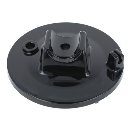 Bremsschild mit Bohrung für Simson S50 S51 S70 S53 S83 SR50 SR80 — Schwarz
