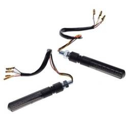 2x M8x1.25 14-LED Indicators w/ Brake & Tail Light - Scooter/ATV/Motorcycle