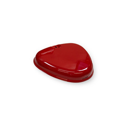 Right Tank Side Cover for Airbox, Simson S50/S51 — Dark Red