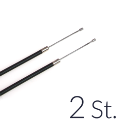 2x Throttle/Bowden Cables for BMW R51/2 R51/3 R67/2 R67/3 R68 Std bars